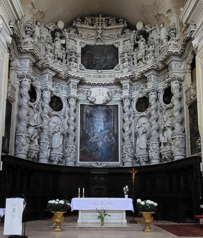 The Altare Maggiore of the Chiesa del Gesù