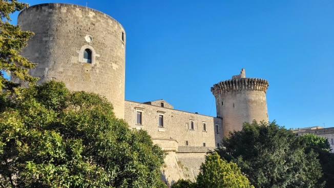 Venosa castle in town
